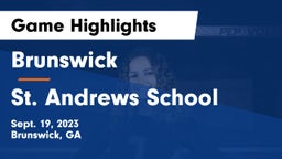 Brunswick  vs St. Andrews School  Game Highlights - Sept. 19, 2023