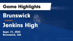 Brunswick  vs Jenkins High Game Highlights - Sept. 21, 2023