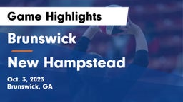 Brunswick  vs New Hampstead Game Highlights - Oct. 3, 2023