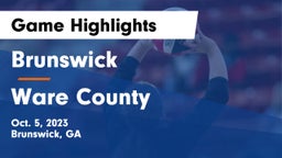 Brunswick  vs Ware County  Game Highlights - Oct. 5, 2023