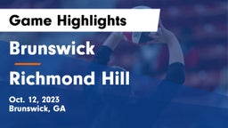 Brunswick  vs Richmond Hill  Game Highlights - Oct. 12, 2023