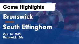 Brunswick  vs South Effingham Game Highlights - Oct. 14, 2023