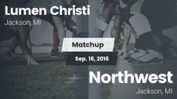 Matchup: Lumen Christi High vs. Northwest  2016
