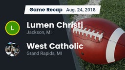 Recap: Lumen Christi  vs. West Catholic  2018