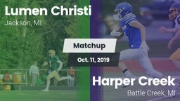 Matchup: Lumen Christi High vs. Harper Creek  2019