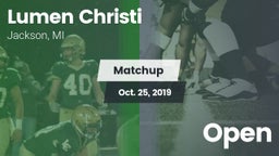 Matchup: Lumen Christi High vs. Open 2019