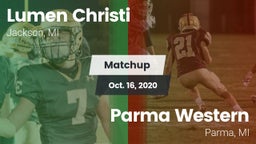 Matchup: Lumen Christi High vs. Parma Western  2020