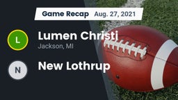 Recap: Lumen Christi  vs. New Lothrup 2021