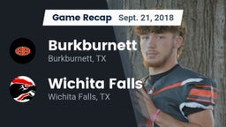 Recap: Burkburnett  vs. Wichita Falls  2018