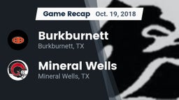 Recap: Burkburnett  vs. Mineral Wells  2018