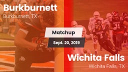 Matchup: Burkburnett High vs. Wichita Falls  2019
