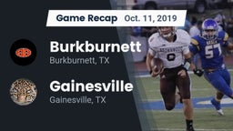 Recap: Burkburnett  vs. Gainesville  2019