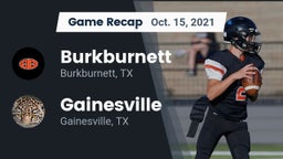 Recap: Burkburnett  vs. Gainesville  2021