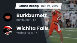 Recap: Burkburnett  vs. Wichita Falls  2022
