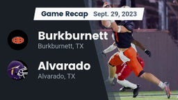 Recap: Burkburnett  vs. Alvarado  2023