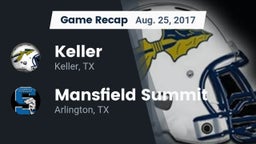 Recap: Keller vs. Mansfield Summit  2017