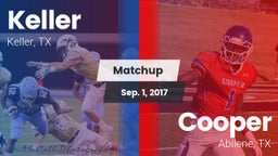 Matchup: Keller vs. Cooper  2017