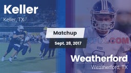 Matchup: Keller vs. Weatherford  2017