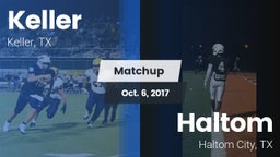 Matchup: Keller vs. Haltom  2017