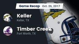 Recap: Keller vs. Timber Creek  2017