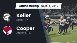 Recap: Keller vs. Cooper  2017