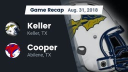 Recap: Keller vs. Cooper  2018