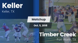 Matchup: Keller vs. Timber Creek  2018