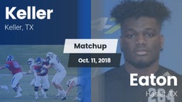 Matchup: Keller vs. Eaton  2018