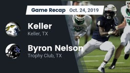 Recap: Keller  vs. Byron Nelson  2019