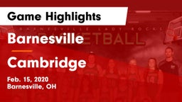 Barnesville  vs Cambridge  Game Highlights - Feb. 15, 2020