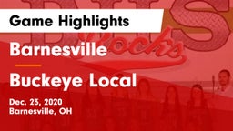 Barnesville  vs Buckeye Local Game Highlights - Dec. 23, 2020