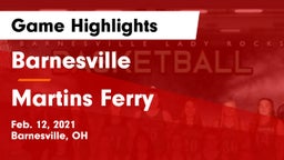 Barnesville  vs Martins Ferry  Game Highlights - Feb. 12, 2021