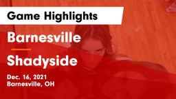 Barnesville  vs Shadyside  Game Highlights - Dec. 16, 2021