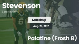 Matchup: Stevenson High vs. Palatine (Frosh B) 2017