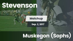 Matchup: Stevenson High vs. Muskegon (Sophs) 2017