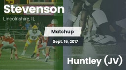 Matchup: Stevenson High vs. Huntley (JV) 2017