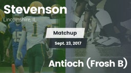 Matchup: Stevenson High vs. Antioch  (Frosh B) 2017