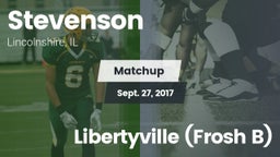 Matchup: Stevenson High vs. Libertyville (Frosh B) 2017