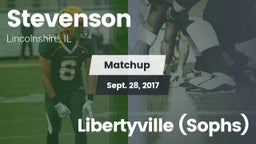 Matchup: Stevenson High vs. Libertyville (Sophs) 2017