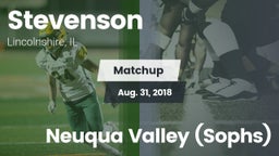 Matchup: Stevenson High vs. Neuqua Valley (Sophs) 2018