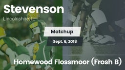 Matchup: Stevenson High vs. Homewood Flossmoor (Frosh B) 2018