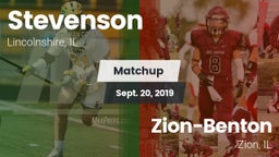Matchup: Stevenson High vs. Zion-Benton  2019