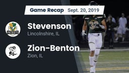 Recap: Stevenson  vs. Zion-Benton  2019
