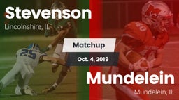 Matchup: Stevenson High vs. Mundelein  2019