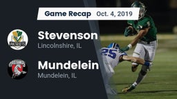 Recap: Stevenson  vs. Mundelein  2019
