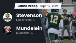 Recap: Stevenson  vs. Mundelein  2021