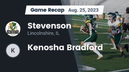 Recap: Stevenson  vs. Kenosha Bradford 2023