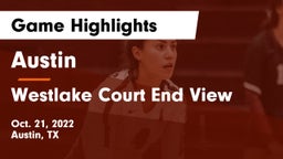 Austin  vs Westlake Court End View Game Highlights - Oct. 21, 2022