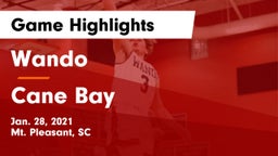 Wando  vs Cane Bay  Game Highlights - Jan. 28, 2021