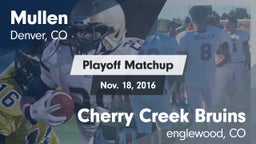 Matchup: Mullen  vs. Cherry Creek Bruins 2016